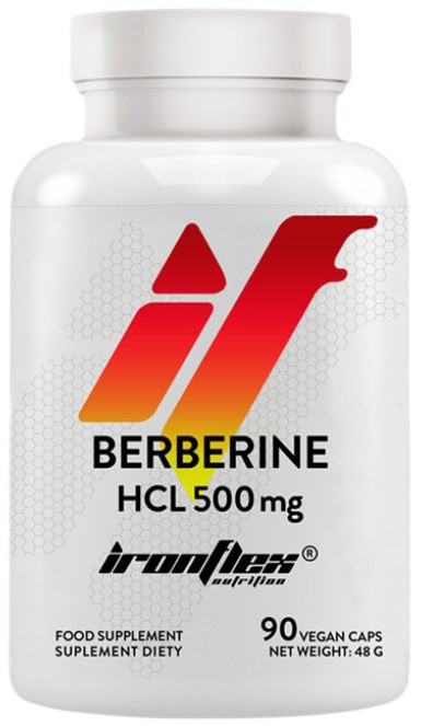 Берберин IronFlex Berberine HCL 90 вег капс