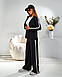 Жіночий брючний костюм; Кольори: чорний,сірий,шоколад; Розміри 42-44, 44-46, 46-48 ;, фото 3