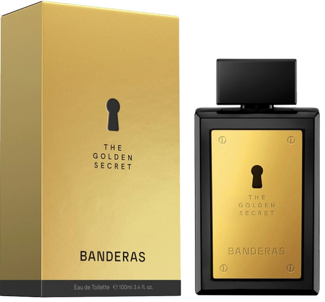 Туалетна вода для чоловіків Antonio Banderas The Golden Secret 100 мл, фото 1