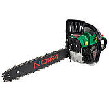 Бензопила ланцюгова для деревини 3,1кВт 52 см3 Nowa PL 5231n пила бензинова для заготівлі дров, фото 2