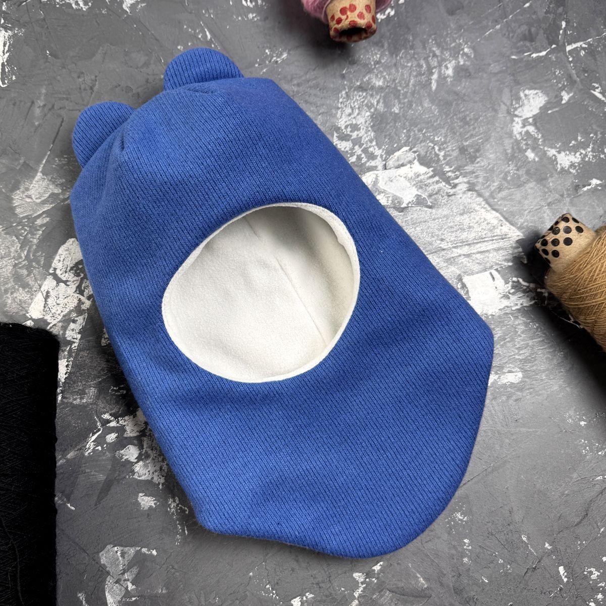 Зимова дитяча шапка-шолом з вушками Blue Bear Bewarm від 2 до 6 років