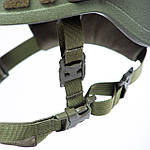 Балістичний шолом Sestan-Busch NIJ IIIA BK-ACH Оливковий (Ranger Green) - M (53-57), фото 7