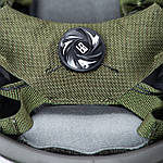 Балістичний шолом Sestan-Busch NIJ IIIA BK-ACH Оливковий (Ranger Green) - M (53-57), фото 9