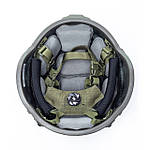 Балістичний шолом Sestan-Busch NIJ IIIA BK-ACH Оливковий (Ranger Green) - M (53-57), фото 6