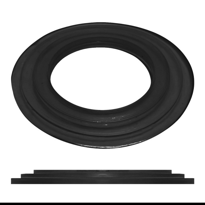 Прокладка гумова для євросітки без вставки 50 мм упаковка 10 штук, фото 1