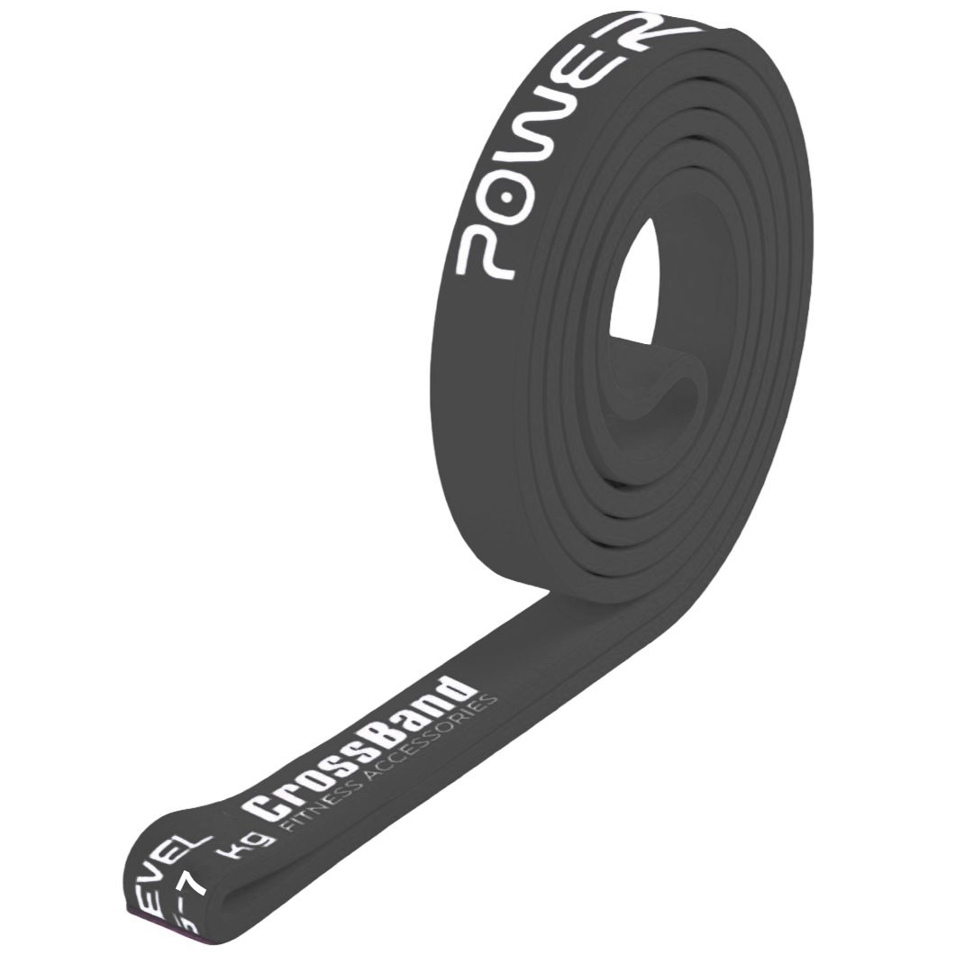 Еспандер-петля (гумка для фітнесу і кроссфіту) PowerPlay 4115 Power Band Чорна (2-7kg), фото 1