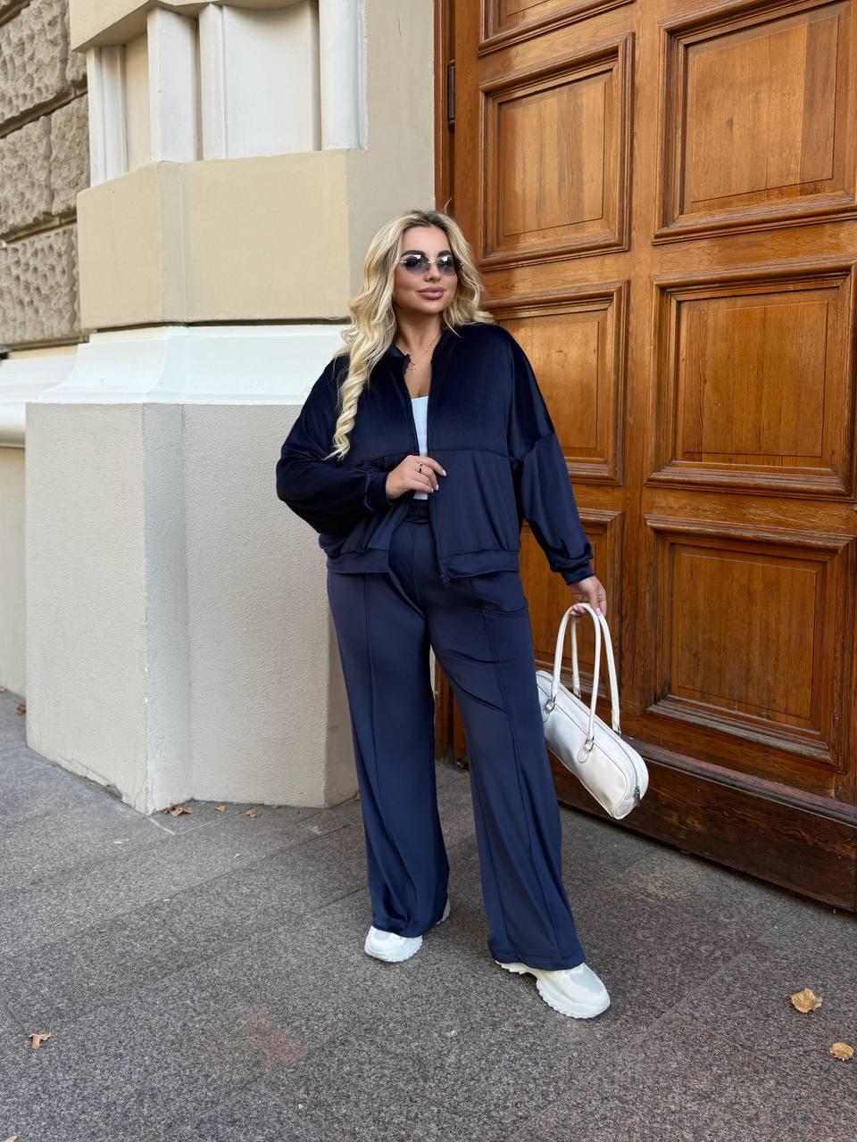 Жіночий прогулянковий костюм; Різні кольори; Размер : 50-52;54-56;58-60 ;, фото 1