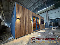Чому модульна сауна Баварія від Thermowood Production з термодерева? Відео