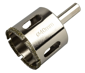 Коронка алмазна гальванічна VICTORYTOOL 40мм