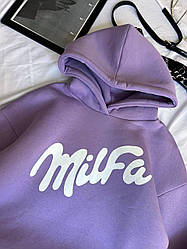 Жіноче худі; Колір: фіолетовий; Розміри: 42-46 (версайз) ;