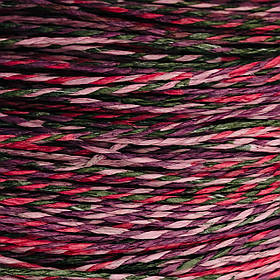 Пряжа Raffia кручена меланжева "Орхідея"