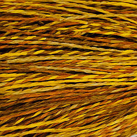 Пряжа Raffia кручена меланжева "Куркума"