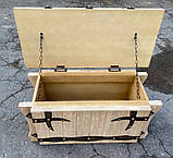 Сундук дерев'яний для зберігання, фото 2