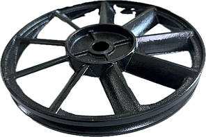 Шків компресорної головки D=250мм конус 22/24мм