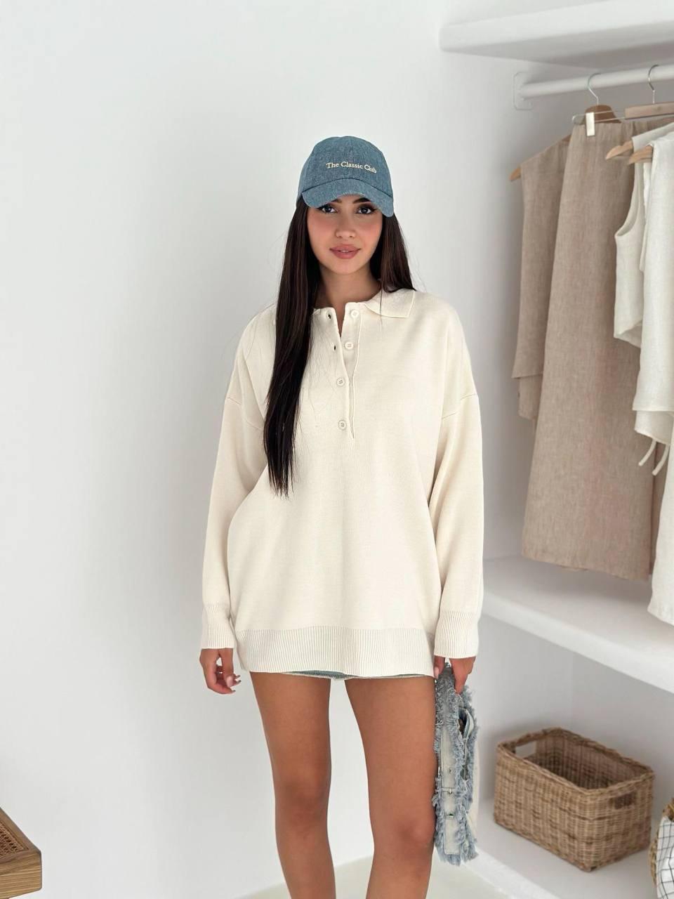 Жіночий світлор-поло; Колір: рожевий, молочний, блакитний. ; Розмір універсальний (42-46), фото 1