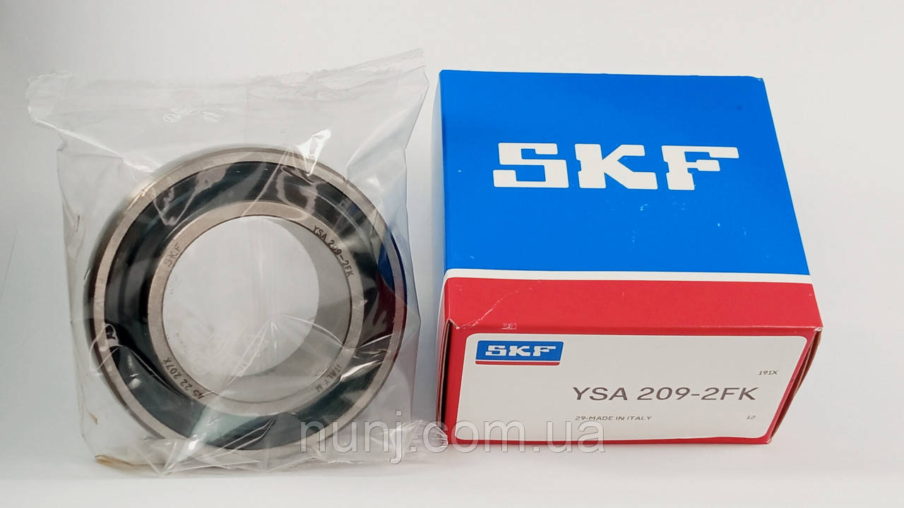 Підшипник YSA-209-2FK SKF розміри: 45*85*35 підшипниковий вузол, фото 1
