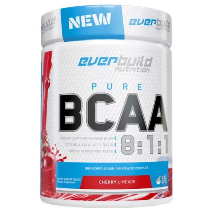 Амінокислота Бца Everbuild Nutrition BCAA 8:1:1 300g, фото 1