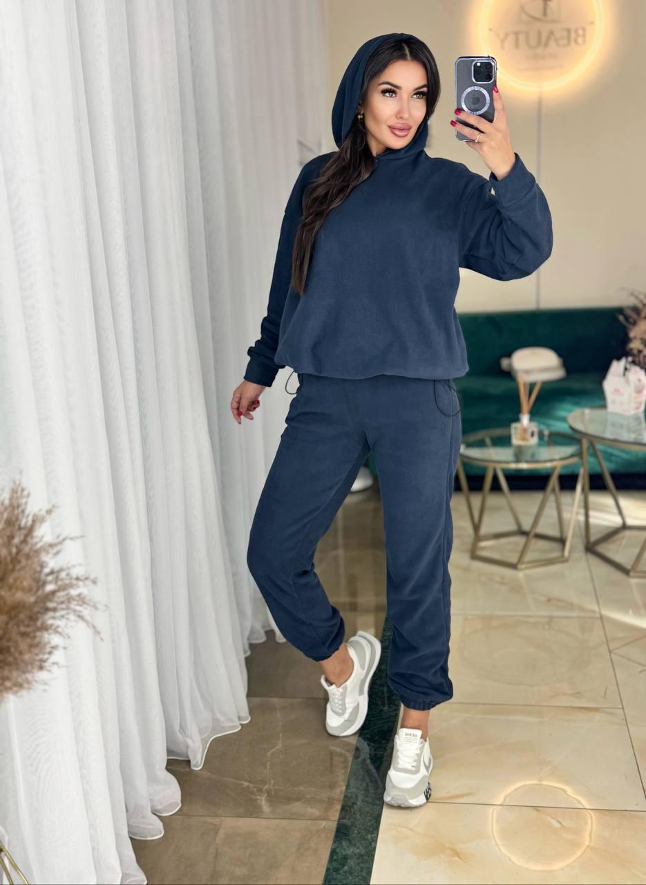 Жіночий теплий костюм; Різні кольори ; Розміри: 42-44, 46-48, 50-52;, фото 1