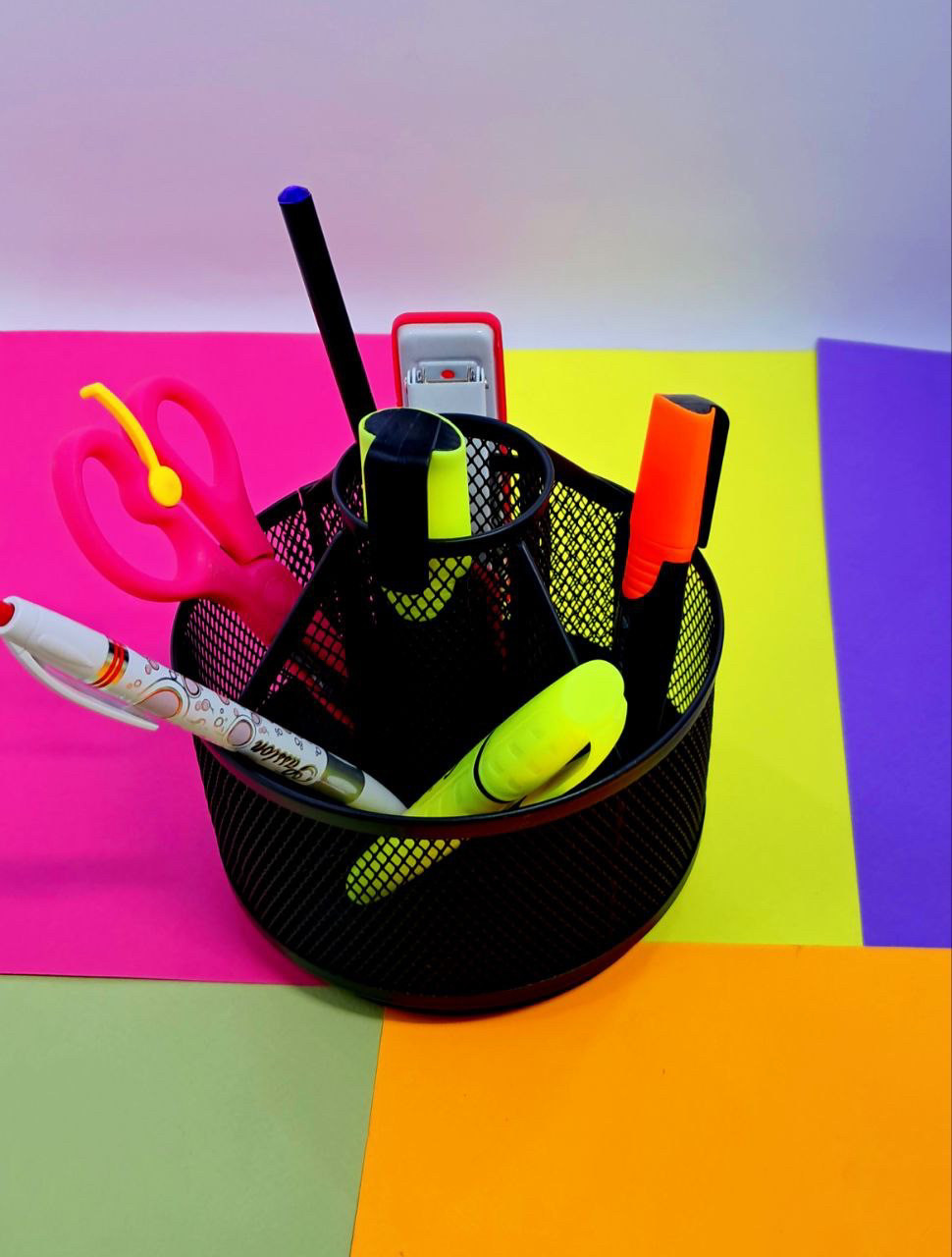 Підставка-органайзер металева 5 відд 14*12 см, фото 1