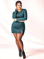 Колготки в горошок великого розміру Giulia Positive Amalia 40 чорного кольору розміри 6,7, фото 4