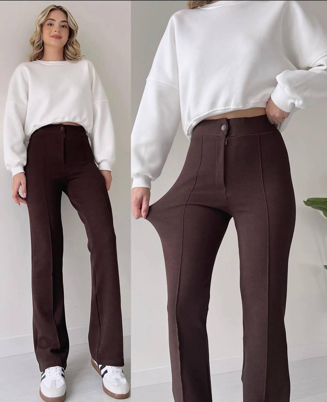 Жіночі штани; Кольори: чорний, шоколад, темно-синій; Розміри: 42-44,46-48, 50-52;, фото 1