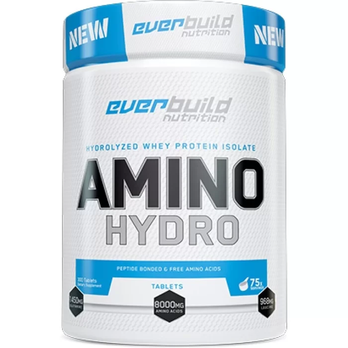 Амінокислоти Everbuild Nutrition Amino Whey Hydro - 300 таб, фото 1