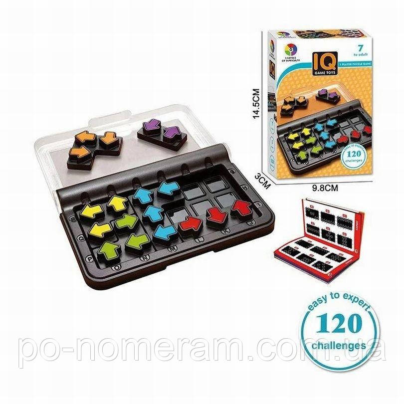Логічна гра (IQ 16) Інструкція, 120 рівнів настільна гра, фото 1
