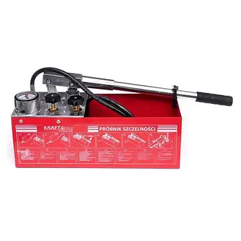 Ручний опресувальний насос 50 бар - 5 МПа Kraft&Dele KD10478 насос опресувальний