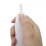 Портативний електронний глюкометр JZK-206 для вимірювання рівня цукру в крові з ланцетами та тест-смужками, фото 8