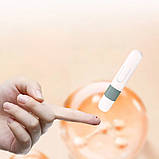 Портативний електронний глюкометр JZK-206 для вимірювання рівня цукру в крові з ланцетами та тест-смужками, фото 5