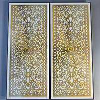 Нарди зі скла Візерунок довгі нарди та короткі нарди 61×27×5см, фото 4