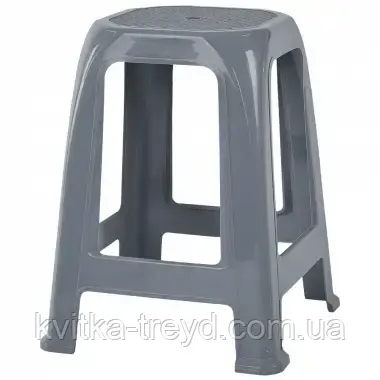 Табурет "Пиф" (сірий мат), фото 1