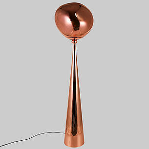 Торшер дизайнерський "Melt" мідний з плафоном 38см (93-F01-1), фото 2
