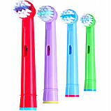 Електрична зубна щітка з насадками Oral-B Vitality 100 Kids Spiderman для дітей від 3 років, фото 4