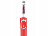 Електрична зубна щітка з насадками Oral-B Vitality 100 Kids Spiderman для дітей від 3 років, фото 9