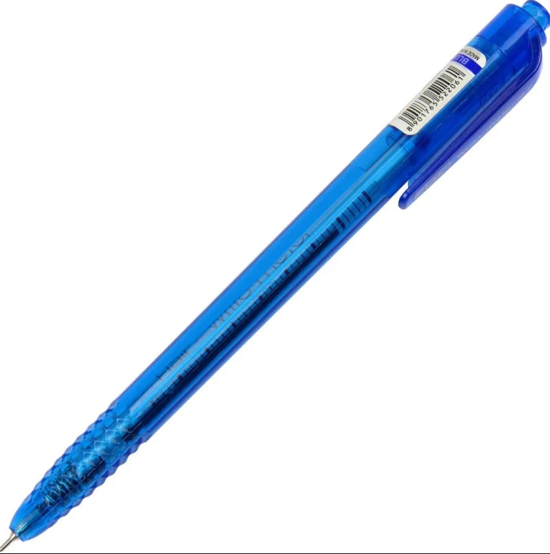 Ручка автоматична кулькова "Flair" Writometer ball RT 0,6 мм синя 1311, фото 1