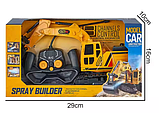 Радіокерований екскаватор Spray Builder з LED-підсвічуванням та парогенерацією для дітей, фото 6