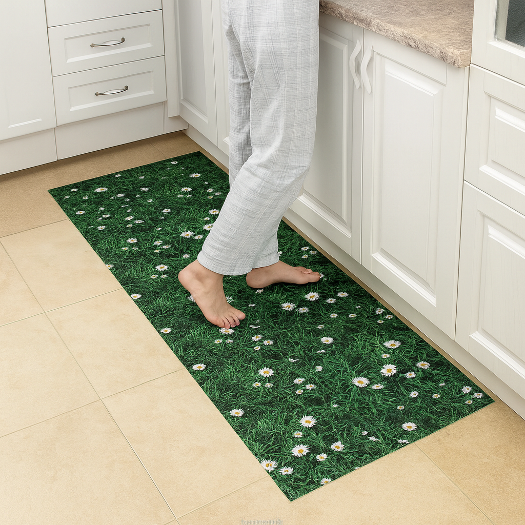 Універсальний килимок на гумовій основі на метраж ширина 60 см для Кухні Коридора та інших приміщень, фото 1