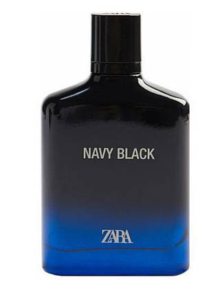 Чоловіча парфумована вода Zara NAVY BLACK 100мл, фото 1