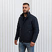 Куртки демісезонні чоловічі від виробника 50-60 синій, фото 2