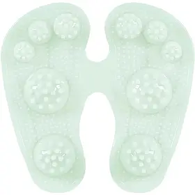 Роликовий масажер для ніг та ступнів RIAS Fumico 25.5×25.5×4.5см Green (3_06801)