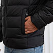 Зимові чоловічі пуховики  великого розміру 48-60 чорний, фото 6