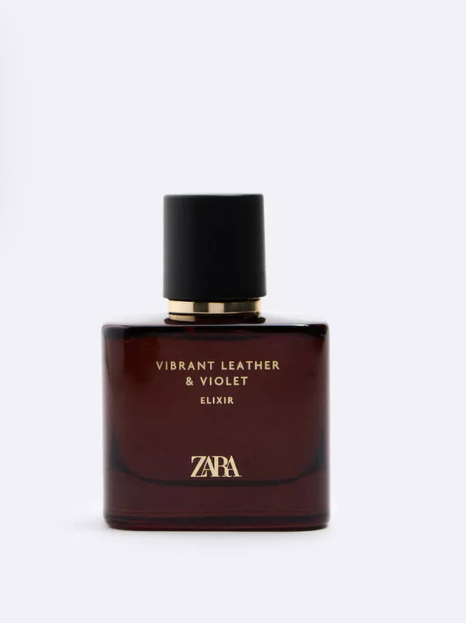 Чоловіча парфумована вода Zara VIBRANT LEATHER & VIOLET ELIXIR PARFUM 60мл
