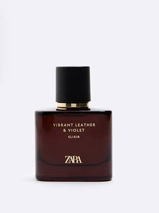 Чоловіча парфумована вода Zara VIBRANT LEATHER & VIOLET ELIXIR PARFUM 60мл, фото 1