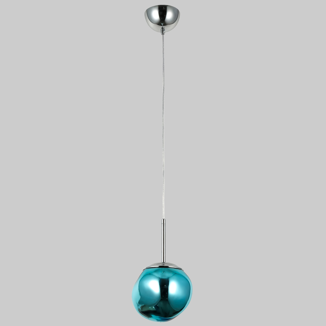 Підвісний світильник "Melt" з блакитним плафоном 15см (93-P01-1)