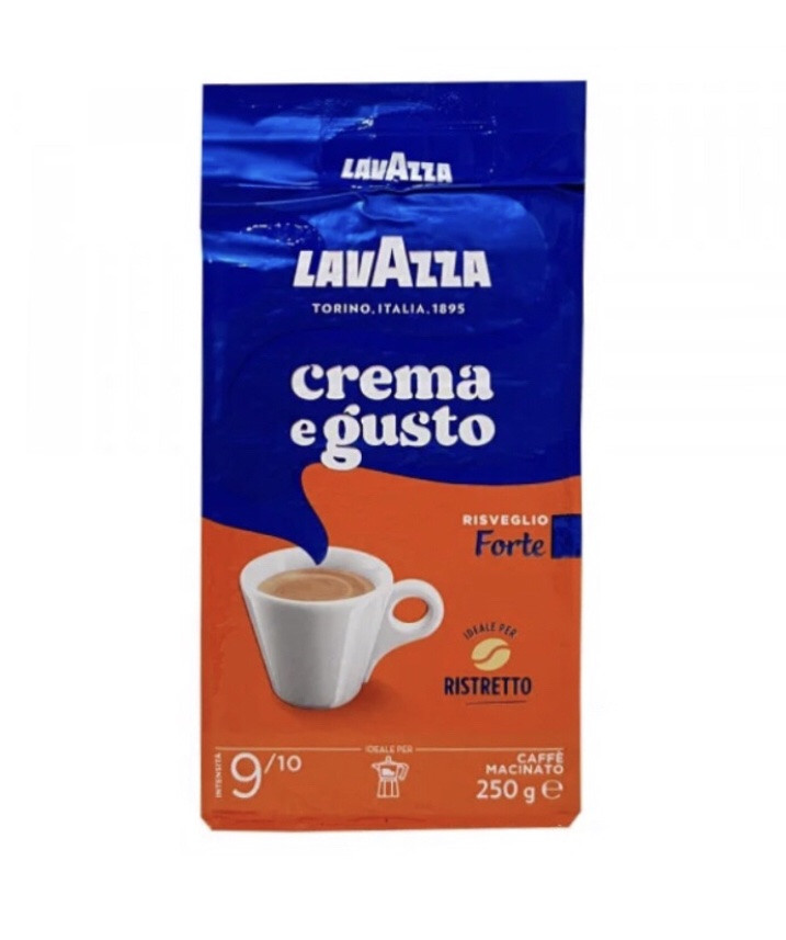 Кава мелена Lavazza Crema e Gusto FORTE 250г