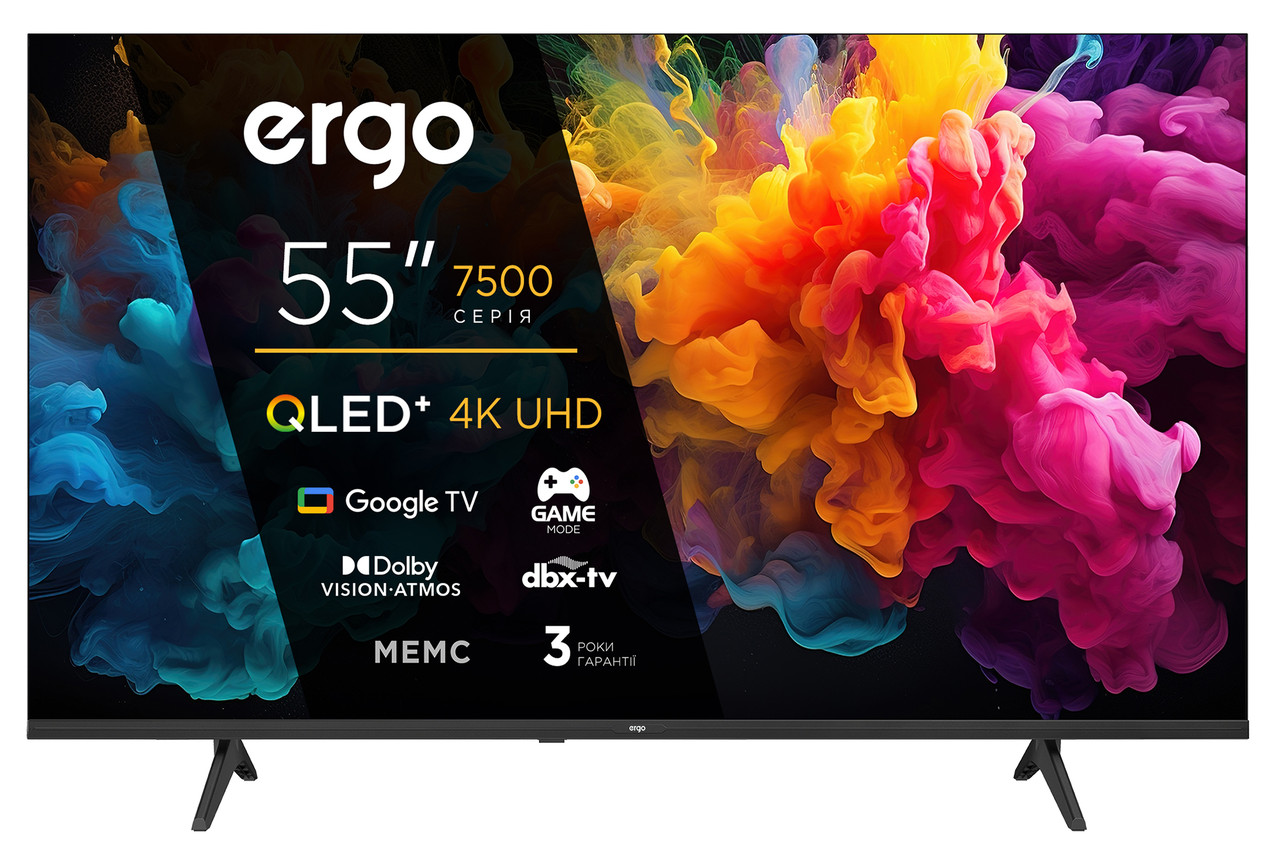 Телевізор ERGO 55JUQ7500, фото 1