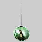Підвісний світильник "Melt" з зеленим плафоном 15см (93-P01-1)