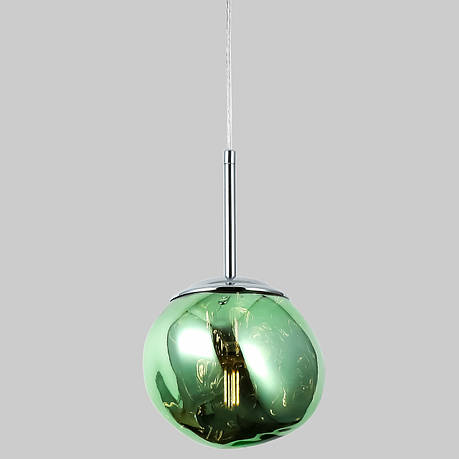 Підвісний світильник "Melt" з зеленим плафоном 15см (93-P01-1), фото 1