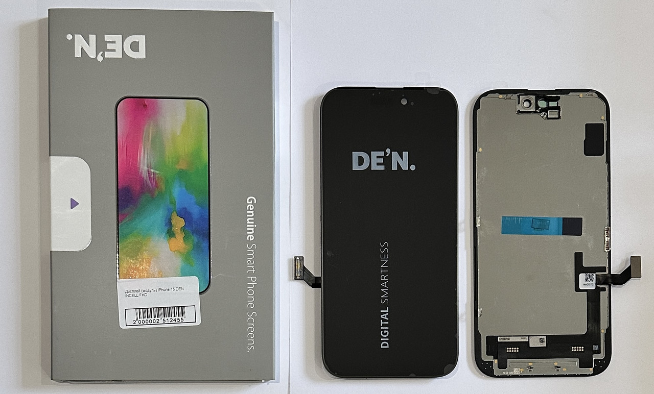 Дисплейний модуль (екран) для iPhone 15 DEN INCELL FHD, фото 1